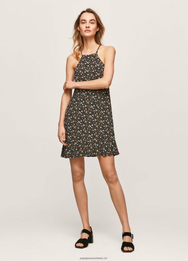 fließendes Kleid mit Pospy-Blumenmuster Frauen Pepe Jeans multi 84XH6T222