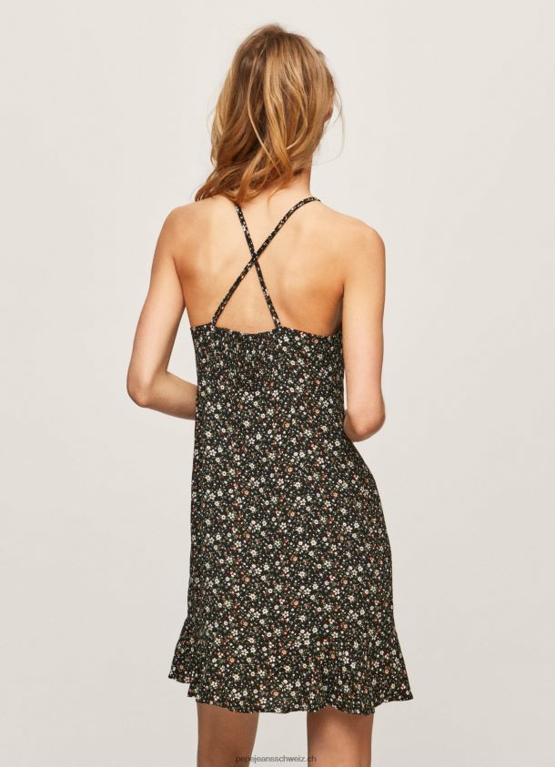 fließendes Kleid mit Pospy-Blumenmuster Frauen Pepe Jeans multi 84XH6T222