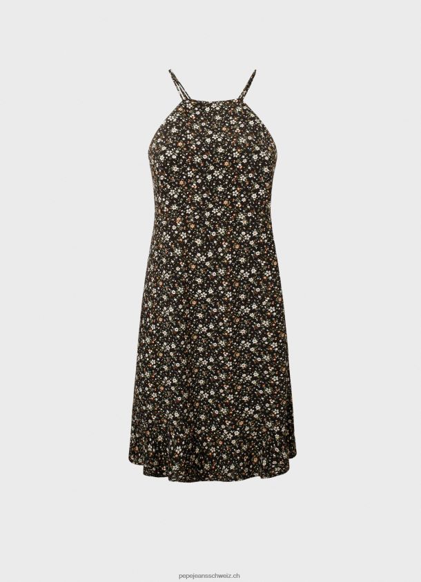 fließendes Kleid mit Pospy-Blumenmuster Frauen Pepe Jeans multi 84XH6T222