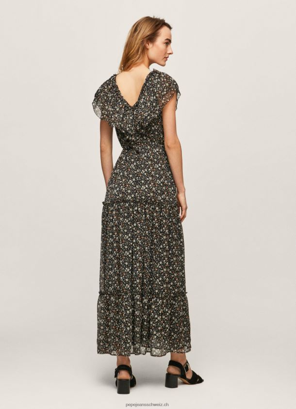 geblümtes Chiffonkleid Frauen Pepe Jeans multi 84XH6T214