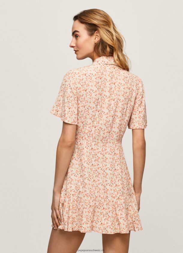 geblümtes Wickelkleid Frauen Pepe Jeans multi 84XH6T213