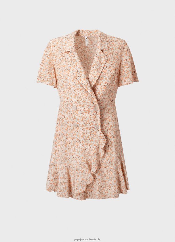 geblümtes Wickelkleid Frauen Pepe Jeans multi 84XH6T213