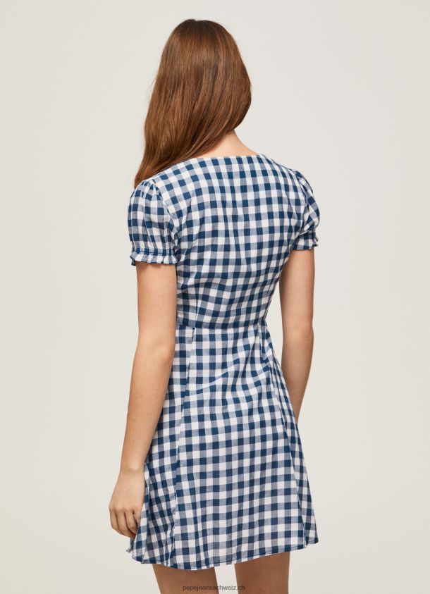 kariertes Kleid mit Print Frauen Pepe Jeans multi 84XH6T184