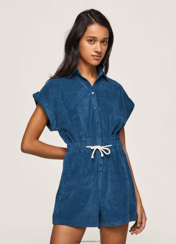kurzer Overall aus Samt Frauen Pepe Jeans Jarman 84XH6T209