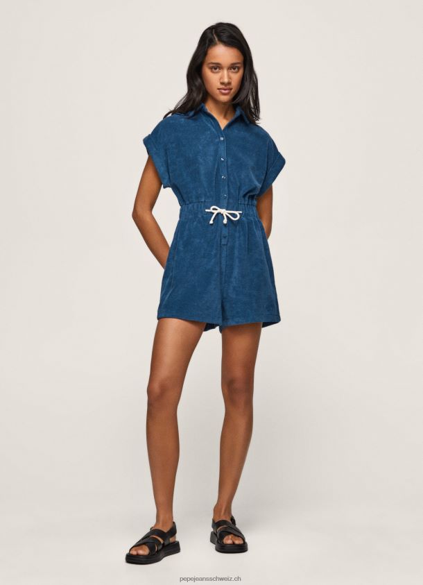 kurzer Overall aus Samt Frauen Pepe Jeans Jarman 84XH6T209