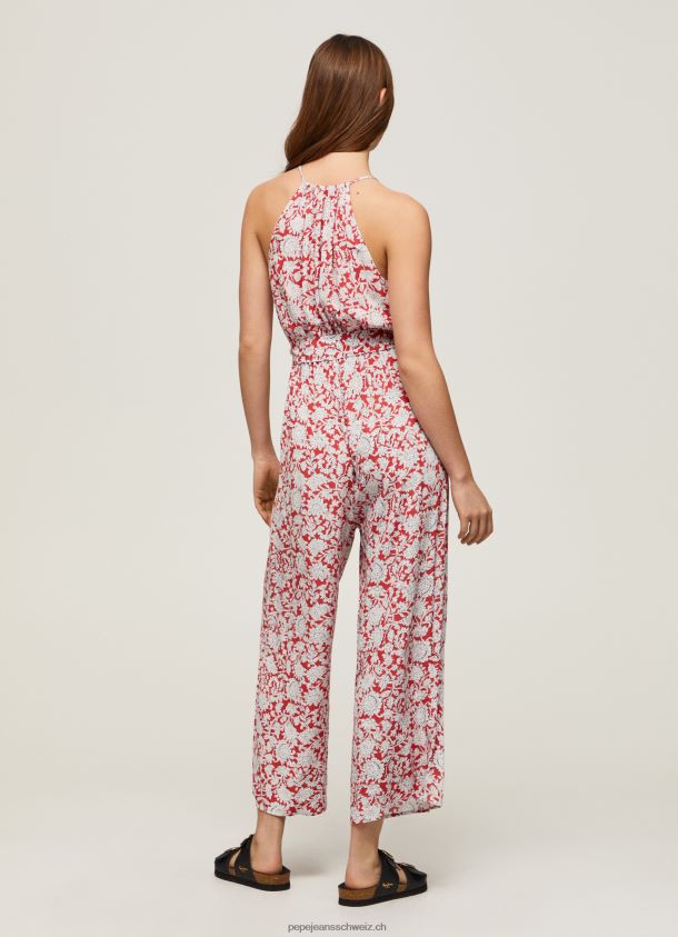 langer Overall mit Blumendruck Frauen Pepe Jeans multi 84XH6T169