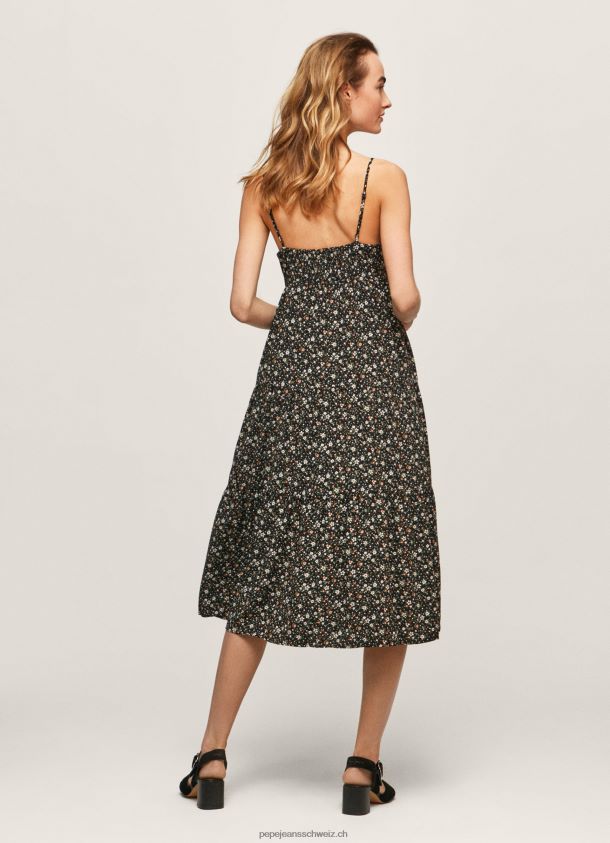 pey florales, fließendes Kleid Frauen Pepe Jeans multi 84XH6T223