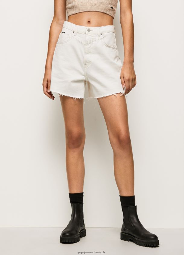 Denim-Shorts mit Ballon-Passform Frauen Pepe Jeans Denim 84XH6T498