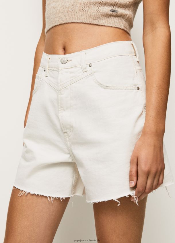 Denim-Shorts mit Ballon-Passform Frauen Pepe Jeans Denim 84XH6T498