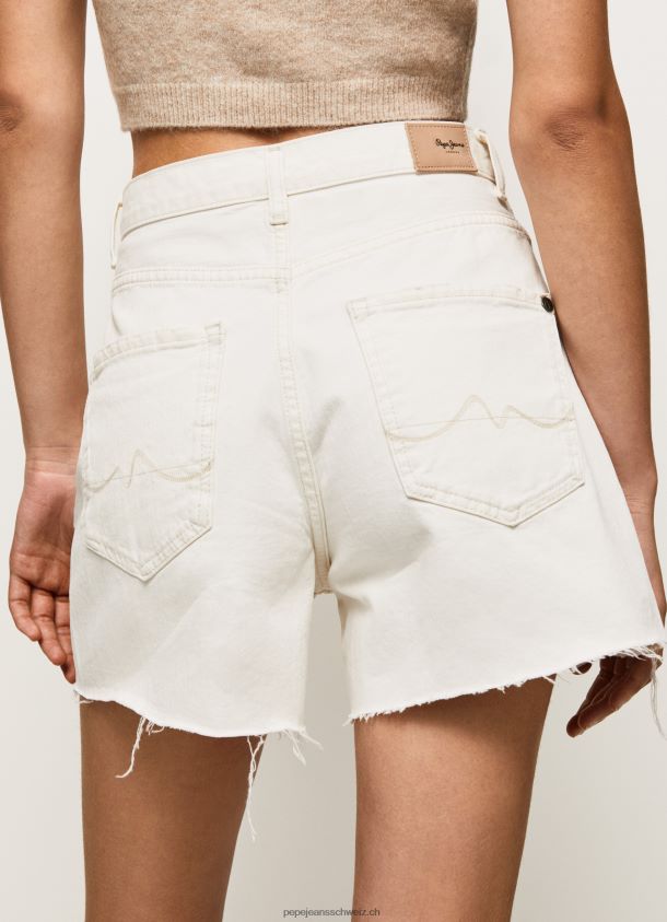 Denim-Shorts mit Ballon-Passform Frauen Pepe Jeans Denim 84XH6T498
