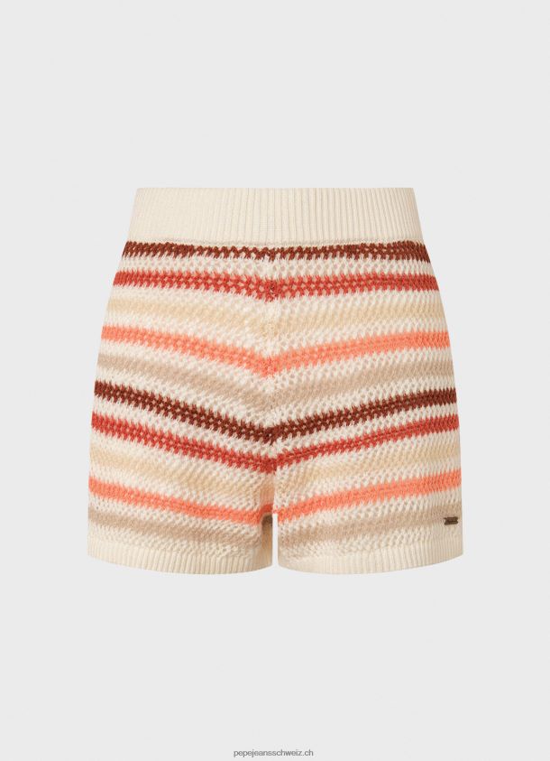 Gestreifte Strickshorts Frauen Pepe Jeans multi 84XH6T529