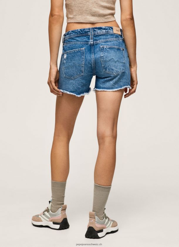 Jeansshorts in normaler Passform Frauen Pepe Jeans Denim 84XH6T103