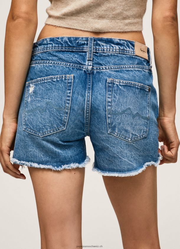 Jeansshorts in normaler Passform Frauen Pepe Jeans Denim 84XH6T103
