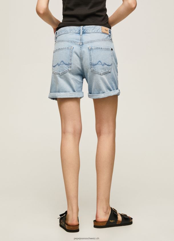 Jeansshorts in normaler Passform Frauen Pepe Jeans Denim 84XH6T492