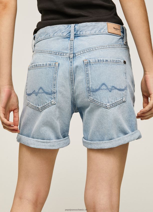 Jeansshorts in normaler Passform Frauen Pepe Jeans Denim 84XH6T492