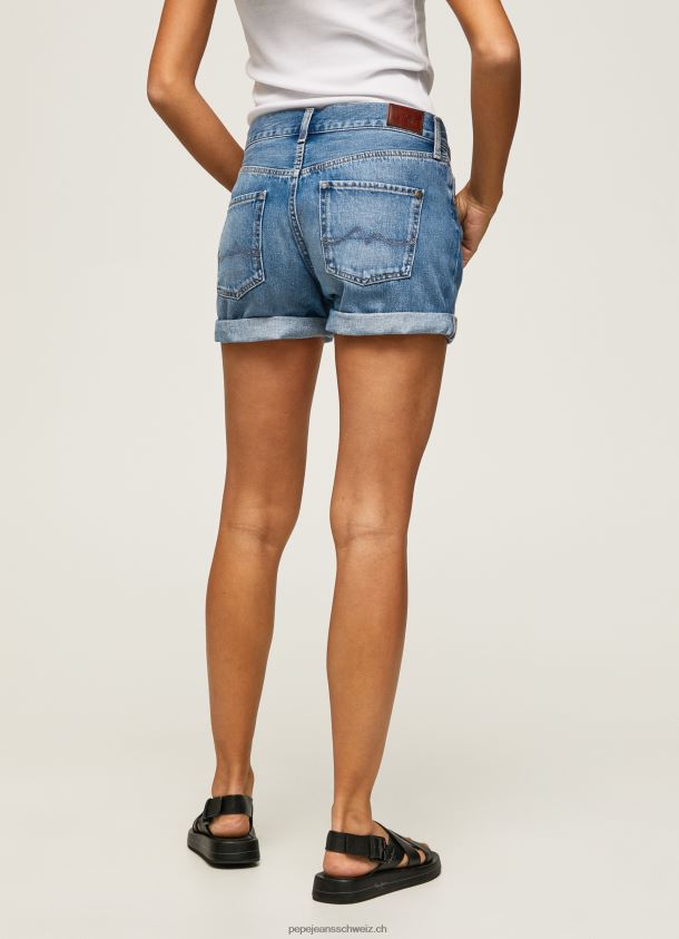 Jeansshorts in normaler Passform Frauen Pepe Jeans Denim 84XH6T496