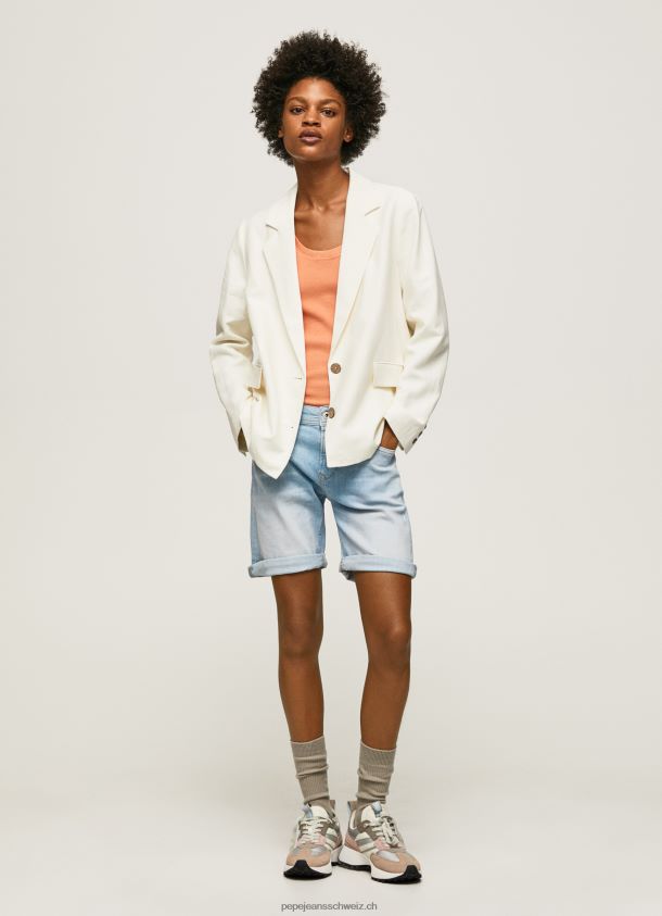 Jeansshorts in normaler Passform Frauen Pepe Jeans Denim 84XH6T499