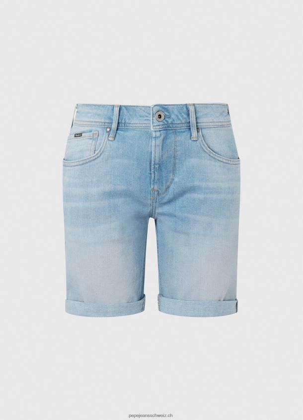 Jeansshorts in normaler Passform Frauen Pepe Jeans Denim 84XH6T499