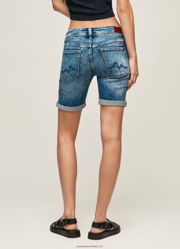 Jeansshorts in normaler Passform Frauen Pepe Jeans Denim 84XH6T513