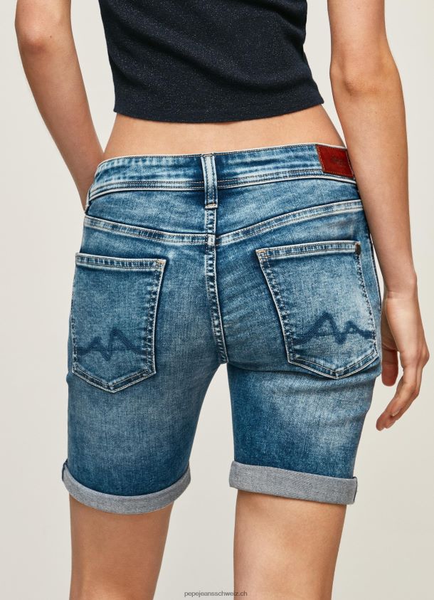 Jeansshorts in normaler Passform Frauen Pepe Jeans Denim 84XH6T513