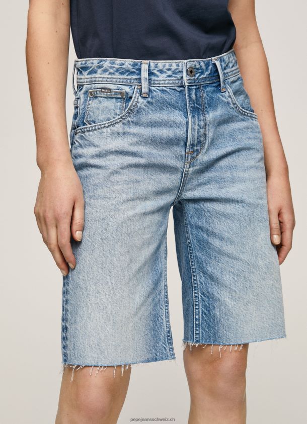 Jeansshorts mit entspannter Passform Frauen Pepe Jeans Denim 84XH6T486