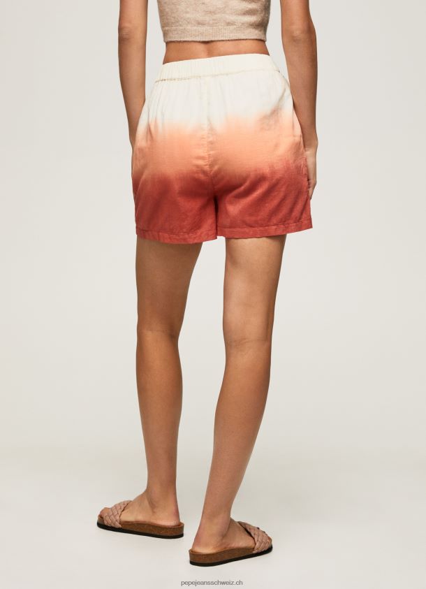 Shorts aus Baumwolle mit verwaschenem Effekt Frauen Pepe Jeans multi 84XH6T506