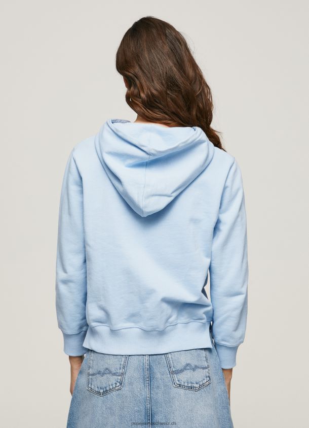 Pullover mit Kapuze und Reißverschluss Frauen Pepe Jeans Bucht 84XH6T270