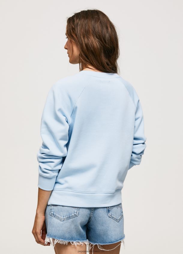 kurz geschnittener Pullover aus Baumwolle Frauen Pepe Jeans Bucht 84XH6T271