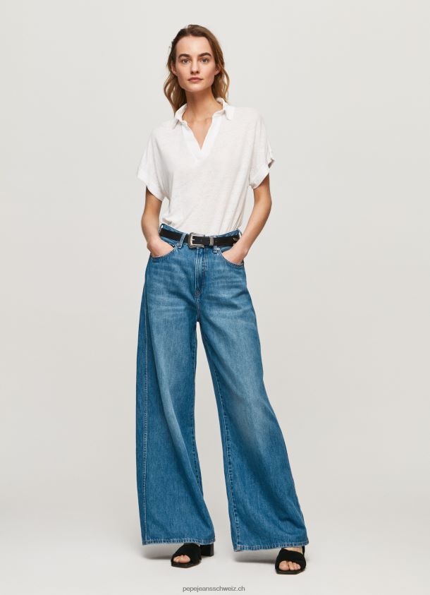 Polo Hemd Frauen Pepe Jeans Weiss 84XH6T397