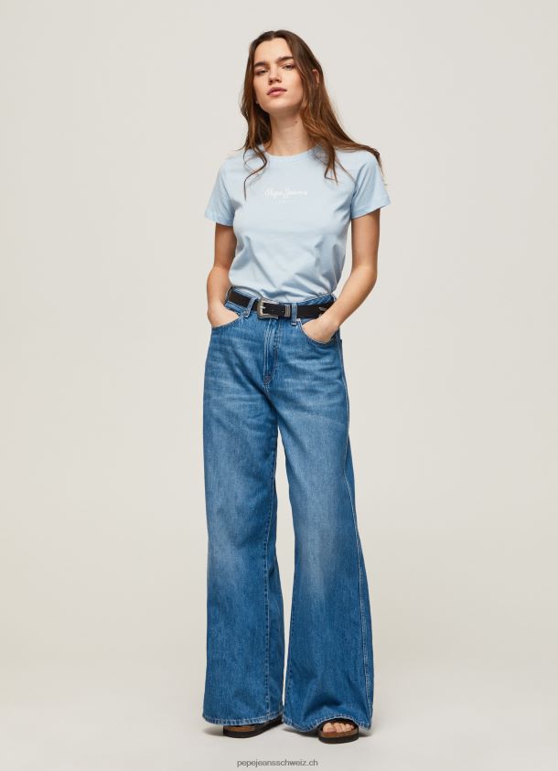 bedrucktes T-Shirt Frauen Pepe Jeans Bucht 84XH6T382
