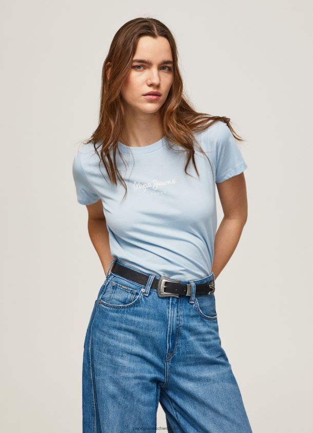 bedrucktes T-Shirt Frauen Pepe Jeans Bucht 84XH6T382