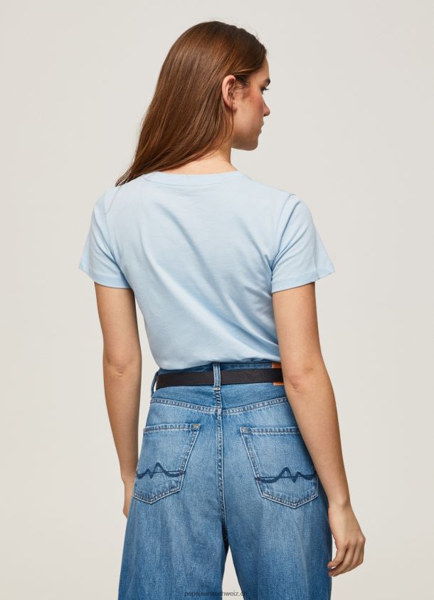bedrucktes T-Shirt Frauen Pepe Jeans Bucht 84XH6T382