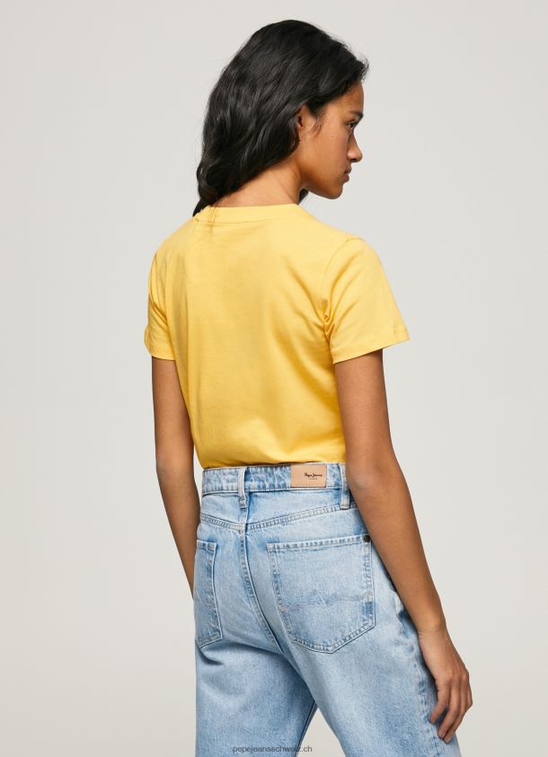 bedrucktes T-Shirt Frauen Pepe Jeans scheinen 84XH6T454