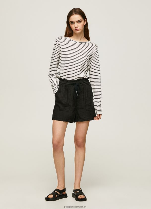 gestreiftes Langarm-T-Shirt Frauen Pepe Jeans dulwich 84XH6T436