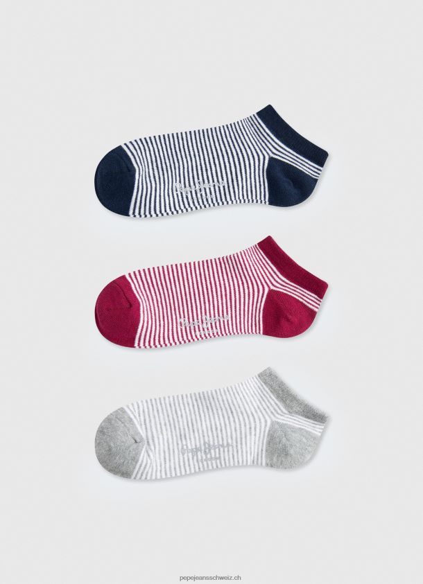 Lassie 3er-Pack Socken Frauen Pepe Jeans multi 84XH6T562