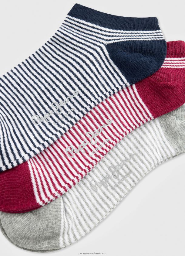 Lassie 3er-Pack Socken Frauen Pepe Jeans multi 84XH6T562