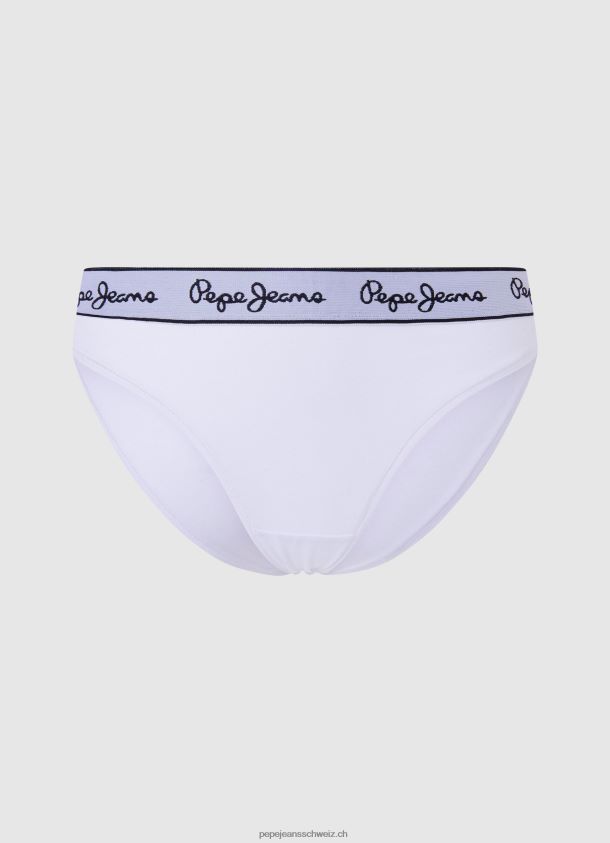 Sport-BH aus Baumwolle Frauen Pepe Jeans grau meliert 84XH6T544
