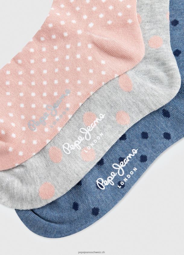Yara Socken im 3er-Pack Frauen Pepe Jeans multi 84XH6T557