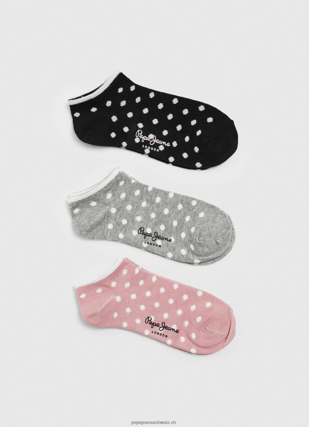 bunte Socken im 3er-Pack Frauen Pepe Jeans multi 84XH6T543