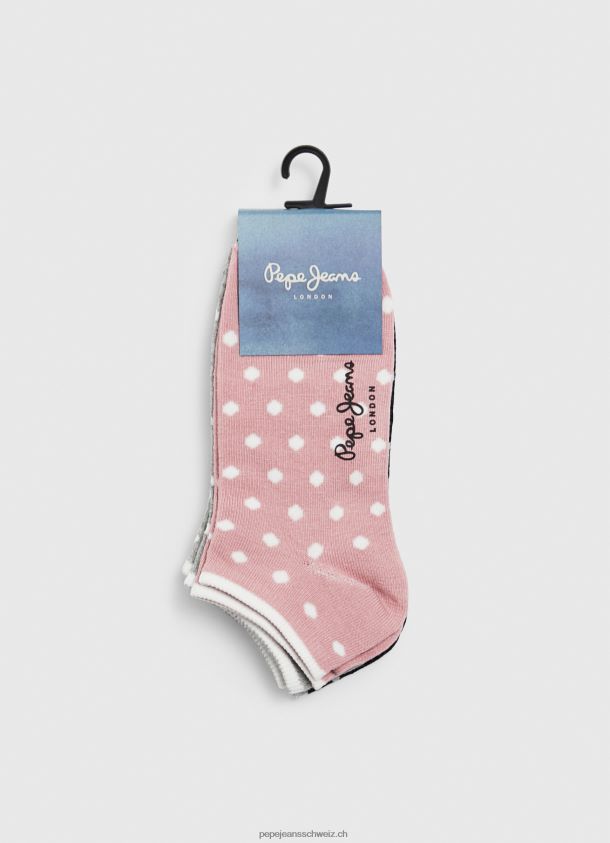 bunte Socken im 3er-Pack Frauen Pepe Jeans multi 84XH6T543