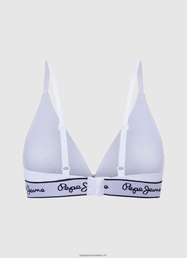 dehnbarer Baumwoll-BH Frauen Pepe Jeans Weiss 84XH6T540