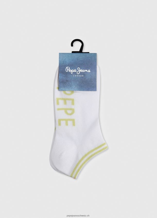 sandi Socken im 3er-Pack Frauen Pepe Jeans Weiss 84XH6T561
