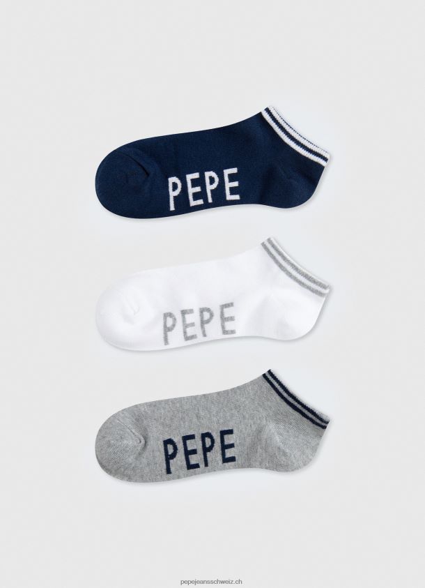 sandi Socken im 3er-Pack Frauen Pepe Jeans multi 84XH6T547