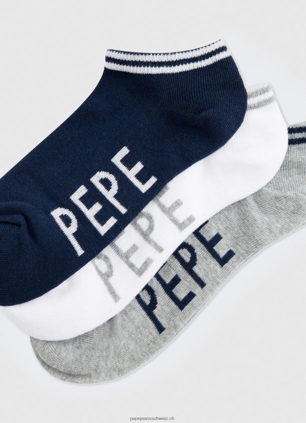 sandi Socken im 3er-Pack Frauen Pepe Jeans multi 84XH6T547