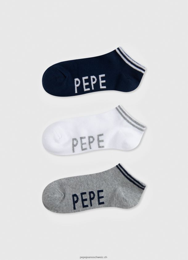 sandi Socken im 3er-Pack Frauen Pepe Jeans multi 84XH6T547