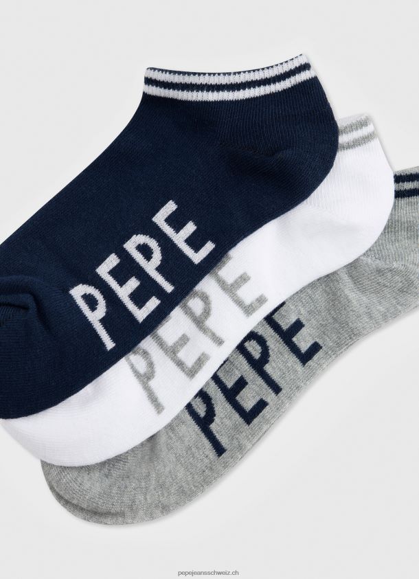sandi Socken im 3er-Pack Frauen Pepe Jeans multi 84XH6T547