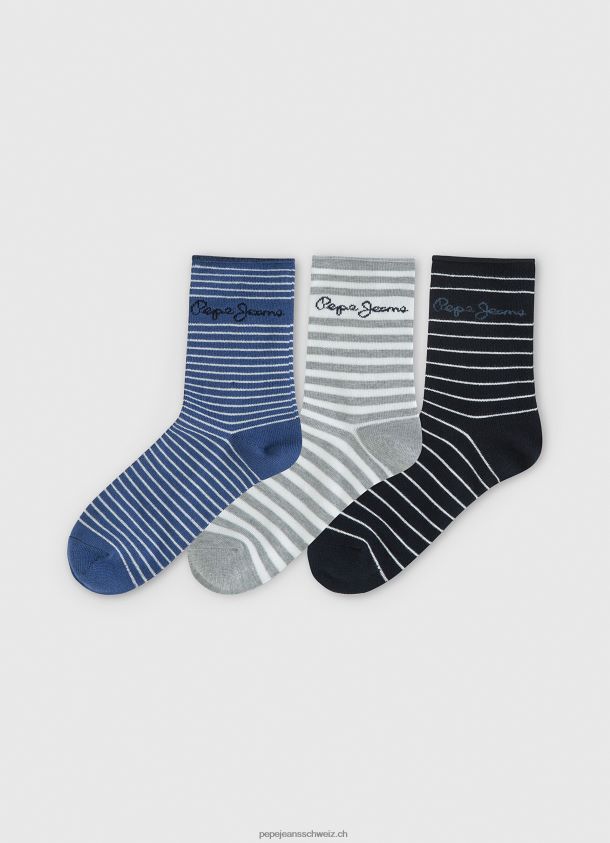 tess Socken im 3er-Pack Frauen Pepe Jeans multi 84XH6T559