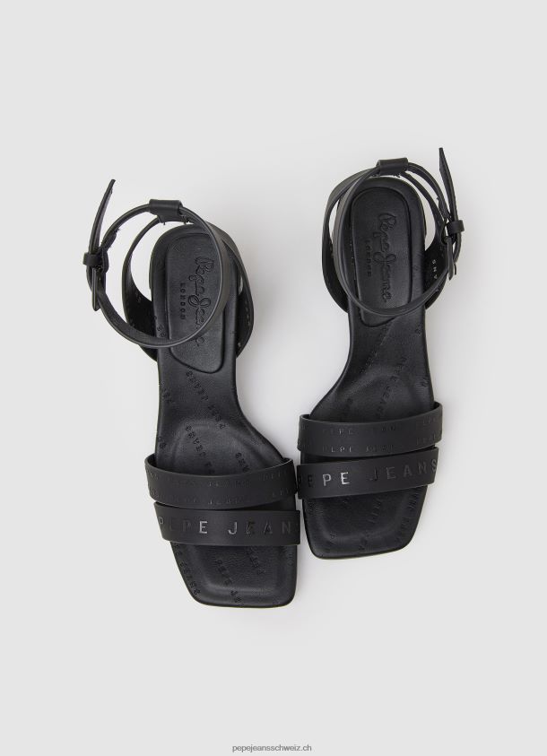 Altea Young Blocksandalen Frauen Pepe Jeans Schwarz 84XH6T641