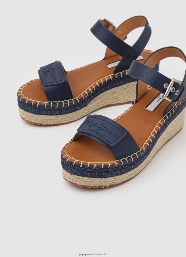Keilsandalen der Marke Wittney Frauen Pepe Jeans Marine 84XH6T650