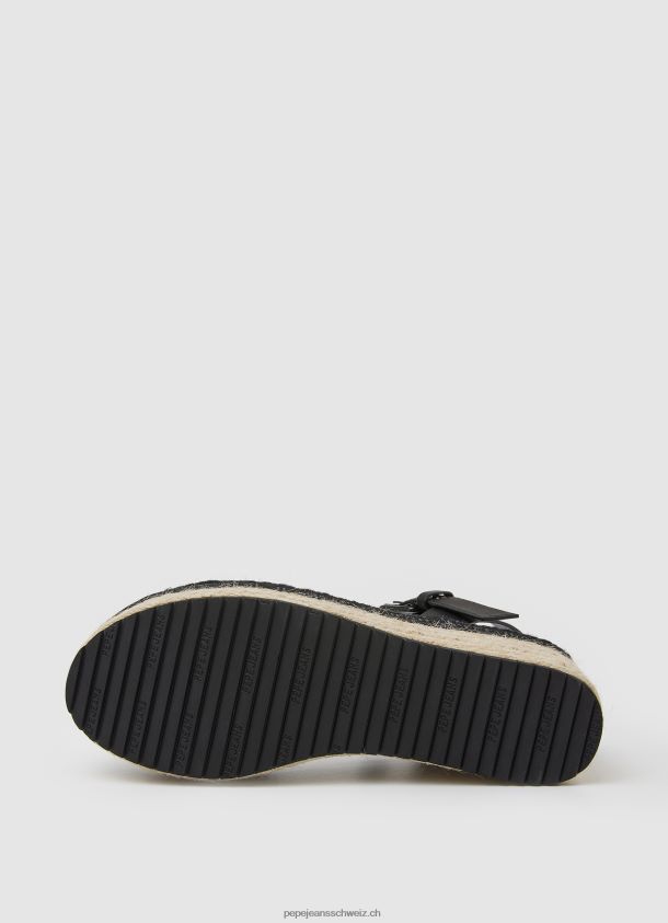 Keilsandalen der Marke Wittney Frauen Pepe Jeans Schwarz 84XH6T643